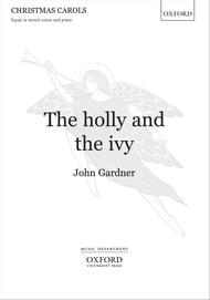 The Holly and the Ivy SATB choral sheet music cover Thumbnail